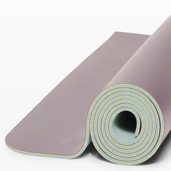 Rubber exercise yoga mat