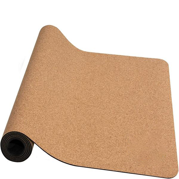 Suede rubber exercise yoga mat